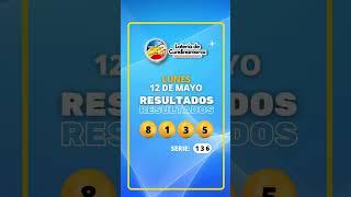LOTERIA DE CUNDINAMARCA hoy LUNES 12 de Mayo #Loteria #Shorts