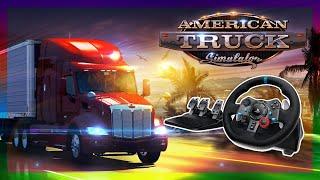 American Truck Simulator | Heavy Oversized Load | G29 Gameplay