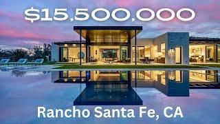 Touring $15,500,000 Custom Mansion With Panoramic Views in Rancho Santa Fe | Full Property Tour