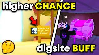 The HUGE Fossil Dragon got BUFFED, Here's How To Get It... (Pet Simulator 99)