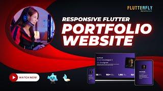 Building a Responsive Portfolio Website with Flutter | Part 1 | 2024 #fluttertutorial #flutter