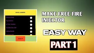 how to make free fire  injector