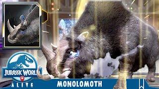 NEW MONOLOMOTH APEX HYBRID UNLOCKED (JURASSIC WORLD ALIVE)