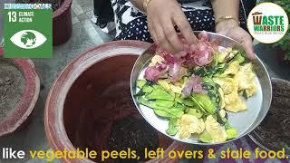 I am a Waste Warrior! Pragati shows us how to segregate and compost