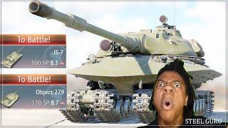 My most EXPENSIVE GRIND experience [Is-7 feat. Object 279 ] Compilation of the BEST actions !!!