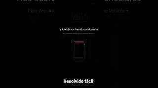 Resolvido Não cubra a área dos auriculares como remover esse bug de mensagem do seu xiaomi