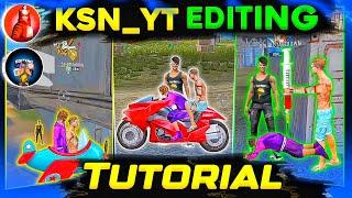 How To Edit Funny Shorts Like @KSN_YT // Ksn youtube editing tutorial Video