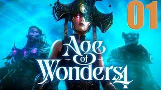 Age of Wonders 4.Прохождение#01.Могущественный маг прибывает в мир.