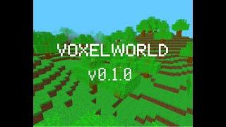 Voxelworld v0.1.0 Demo - A voxel game created using Rust and OpenGL