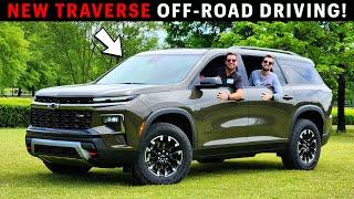 Is the New 2024 Chevy Traverse Z71 Any Good Off-Road?? We Test it Out!