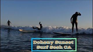 Gorgeous Sunset Surf Sesh In California Vlog | Food & More