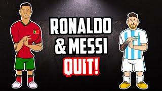 RONALDO & MESSI QUIT! (FRONTMEN 8 Auditions)