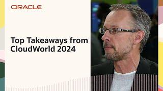 Oracle TV CloudWorld 2024: Doug Kehring on the Top Takeaways from CloudWorld 2024