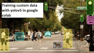 training yolov5 with custom dataset using google colab