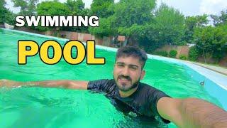 Ma Bohat Gahrai Ma Chala Gaya  First Day at Swimming Pool