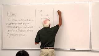 Fluid Mechanics: Fundamental Concepts, Fluid Properties (1 of 34)