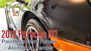 Allout Dent Repair - Porsche 911 Aluminum Fender Repair