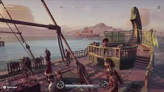 Assassin's Creed Odyssey Destroy Spartan Ship the Liberator