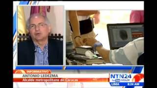 Alcalde Antonio Ledezma critica experiencia de los candidatos del oficialismo para las municipales