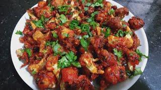 Dry Gobi Manchurian simple and tasty recipe ... by Shalini,s Recipe