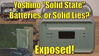 Yoshino Solid State Battery Power Station, Test and Teardown!