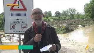 Alluvione, Guy Chiappaventi in diretta dal fiume Santerno-Imola: "Danni ancora incalcolabili"