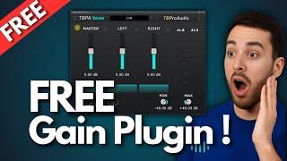 TBPAVolume by TBProAudio Free Precision Gain Plugin for Mixing & Mastering