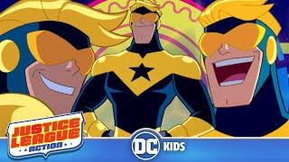 Top 5 Booster Gold Moments | Justice League Action | @dckids