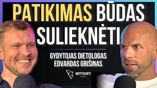 GYD. DIETOLOGAS: Būdas LIEKNĖTI, cukrus, raumenys, papildai, svorio AUGINIMAS | Tapk Geresniu 053