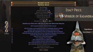 POE: Short Guide to Crafting a 300 Div-1 Mirror Shaper/Elder Dagger Using Recombinators