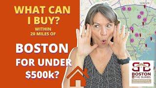 Affordable Homes $400-$500K in the Metro Boston area