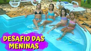 DESAFIO DA PISCINA | BRINCADEIRA MUITO DIVERTIDA ENTRE AS AMIGAS