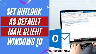 How to Set Microsoft Outlook as Default Mail Client | Set Outlook as Default Mail Client |Windows 10