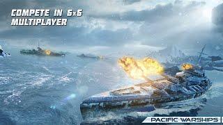 Pacific Warships: World of Naval PvP Warfare Android Gameplay