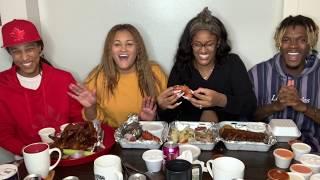 TJ RIBS MUKBANG WITH NIQUE & KING!!! (SUPER FUNNY)