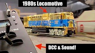 Installing $100 DCC W/Sound on a 1$ 1980s Tyco Locomotive - Will it Work?