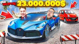 Я В ШОКЕ! КУПИЛ BUGATTI DIVO ЗА 23.000.000$! 26 НОВЫХ МАШИН В ОБНОВЛЕНИИ НА ГТА 5 РП! (GTA 5 RP)