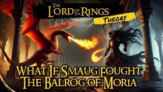 What If Smaug Fought The Balrog Of Moria? || Lord of the Rings Theory