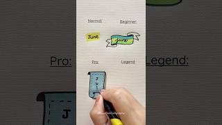 Easy Ways to Change Your Note ️ #shorts #nhuandaocalligraphy #note