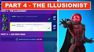 PART 4 - THE ILLUSIONIST (All Quest) Fortnite Chapter 5 Season 4