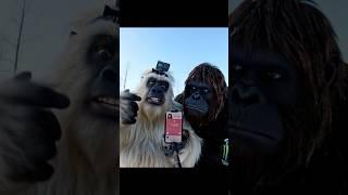 Yeti STARTS DATING #bigfootvlog #yetivlog #ai #bigfoot #veo3 #yeti