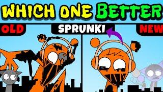 Friday Night Funkin' Pibby Sprunki NEW vs OLD | FNF Incredibox Sprunki Glitch VS Pibby x FNF Mod