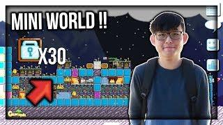 WORLD SIMPLE TAPI PRO !?!? LEHNWA BUILD MINI MAIN WORLD (FULL SHIFTY) !! - Growtopia Indonesia