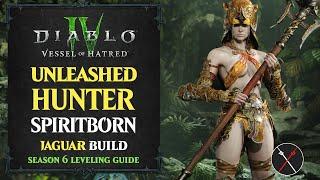 Diablo 4 Spiritborn Leveling Build – Vessel of Hatred & Season 6 MAX FUN but SO EASY!