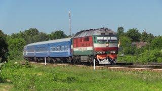 [БЧ] Тепловоз ТЭП70-0428 близ ст. Bитебск / [BCh] TEP70-0428 near Vitebsk station