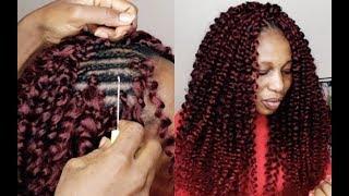 NEW HAIR!  VERY EASY CROCHET BRAIDS - HOW TO - FT DIVATRESS COM