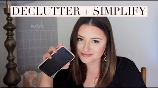 SIMPLE + QUICK Ways I Declutter My Life || Amanda Burns