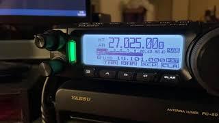 11 meters on the Yaesu FT-891