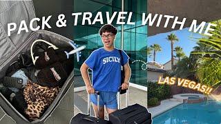 Pack & Travel With Me to VEGAS!