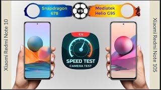 Snapdragon 678 vs Helio G95 || Speed Test & Camera Test